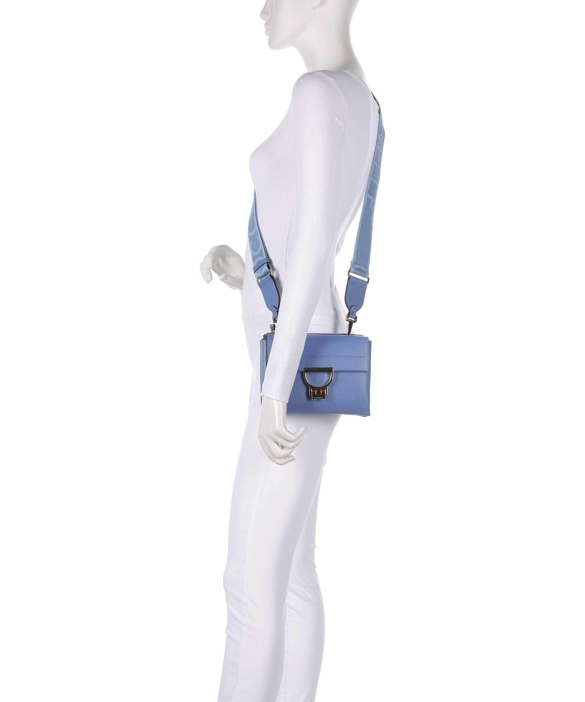Coccinelle Arlettis Signature Crossbody bag azul