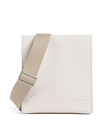 Coccinelle Myrtha Maxi Logo Sac bandoulière blanco