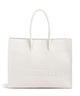 Coccinelle Myrtha Maxi Logo Shopper blanco