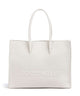 Coccinelle Myrtha Maxi Logo Shopper blanco