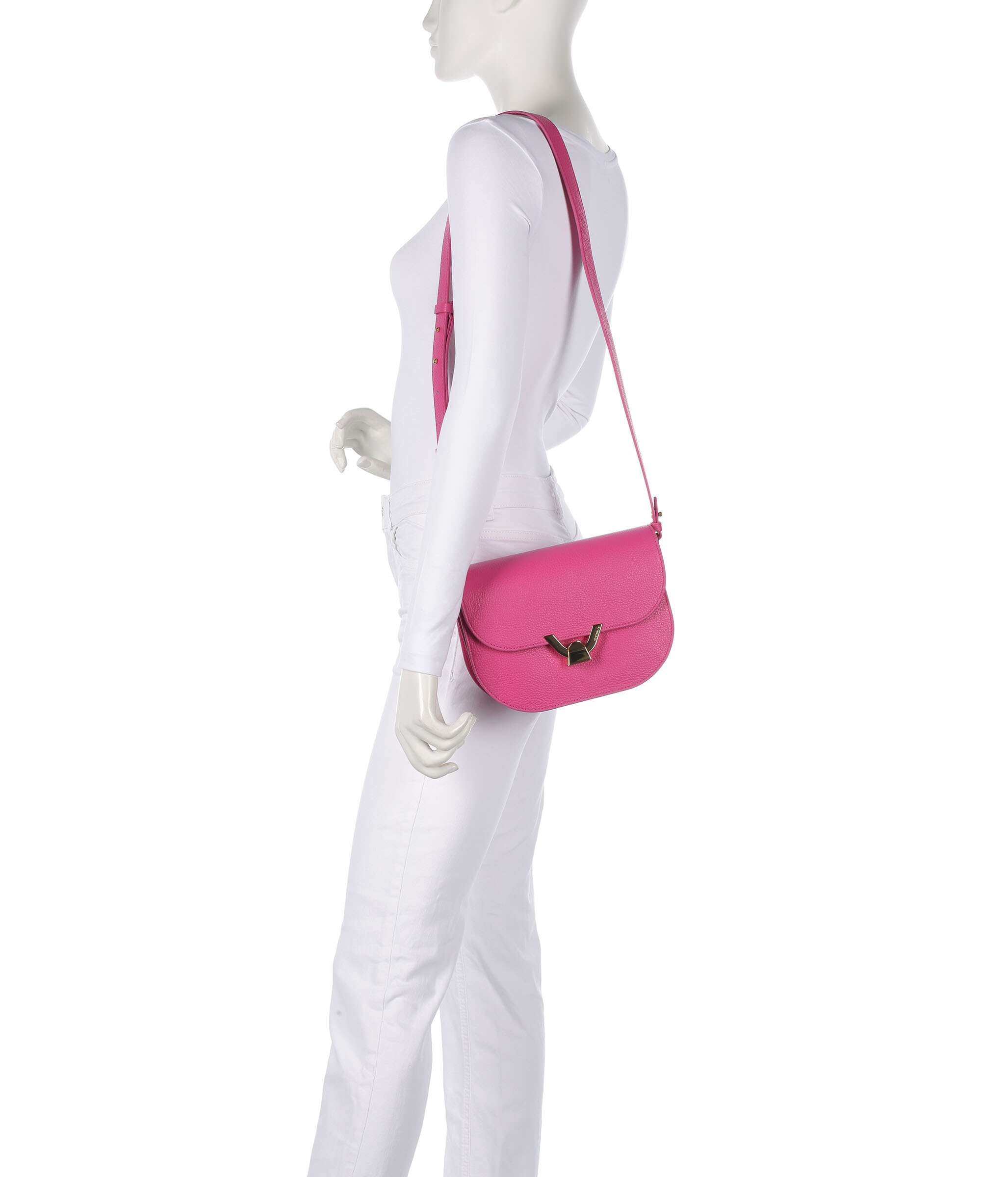 Coccinelle Dew Crossbody bag new fucsia