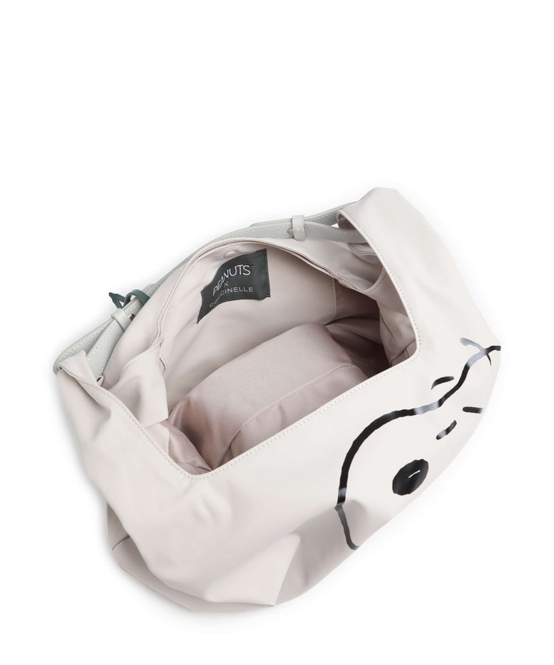 Coccinelle Coccinelle x Peanuts Hobo bag snow