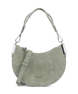 Coccinelle Sunup Suede Schultertasche greenery