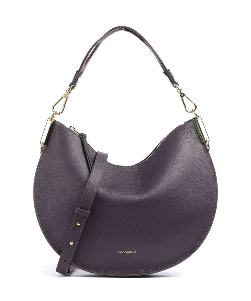 Coccinelle Sunup Hobo bag prune/ribes