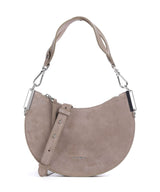 Coccinelle Sunup Suede Schultertasche warm taupe