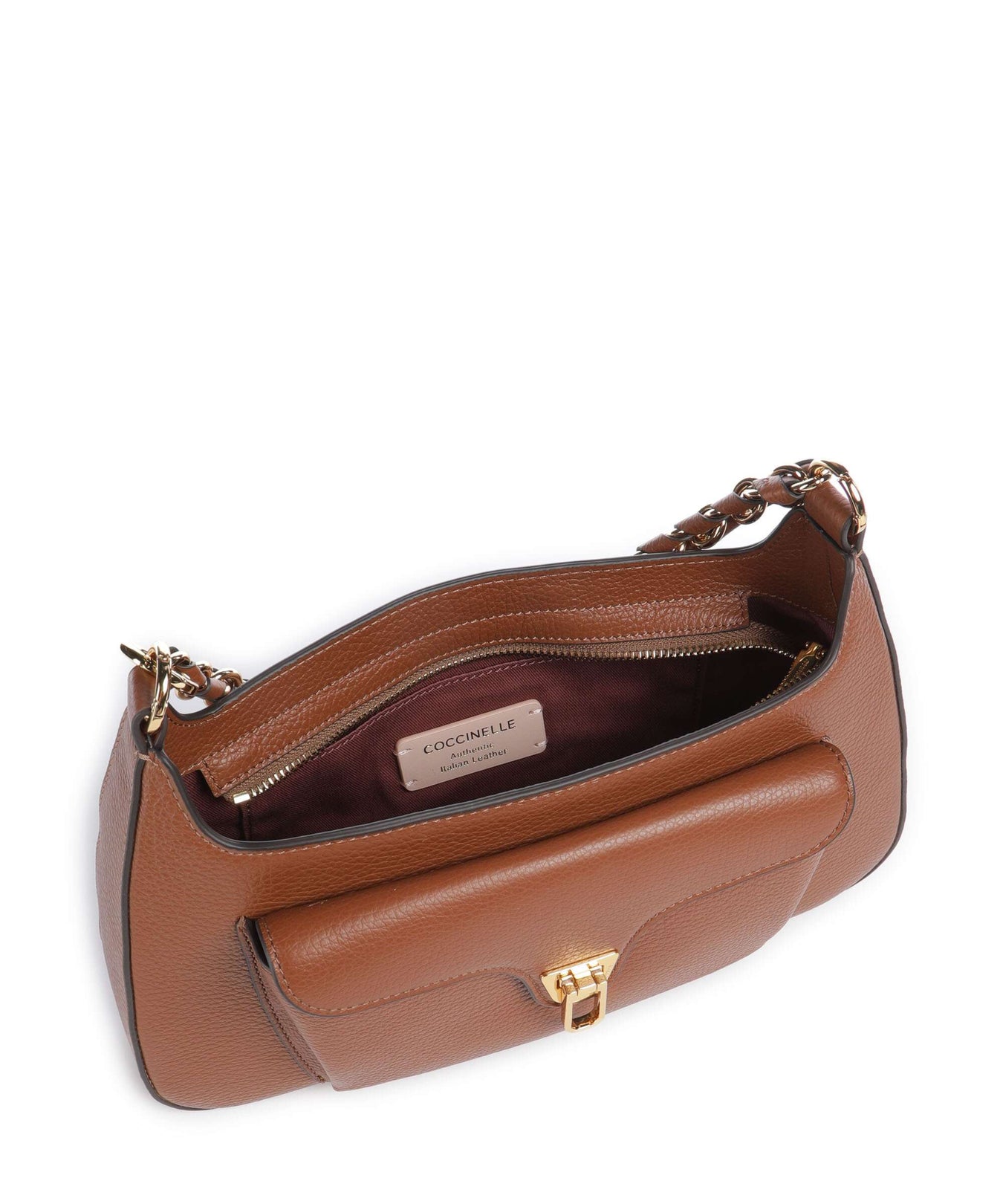 Coccinelle Beat Shoulder bag cognac