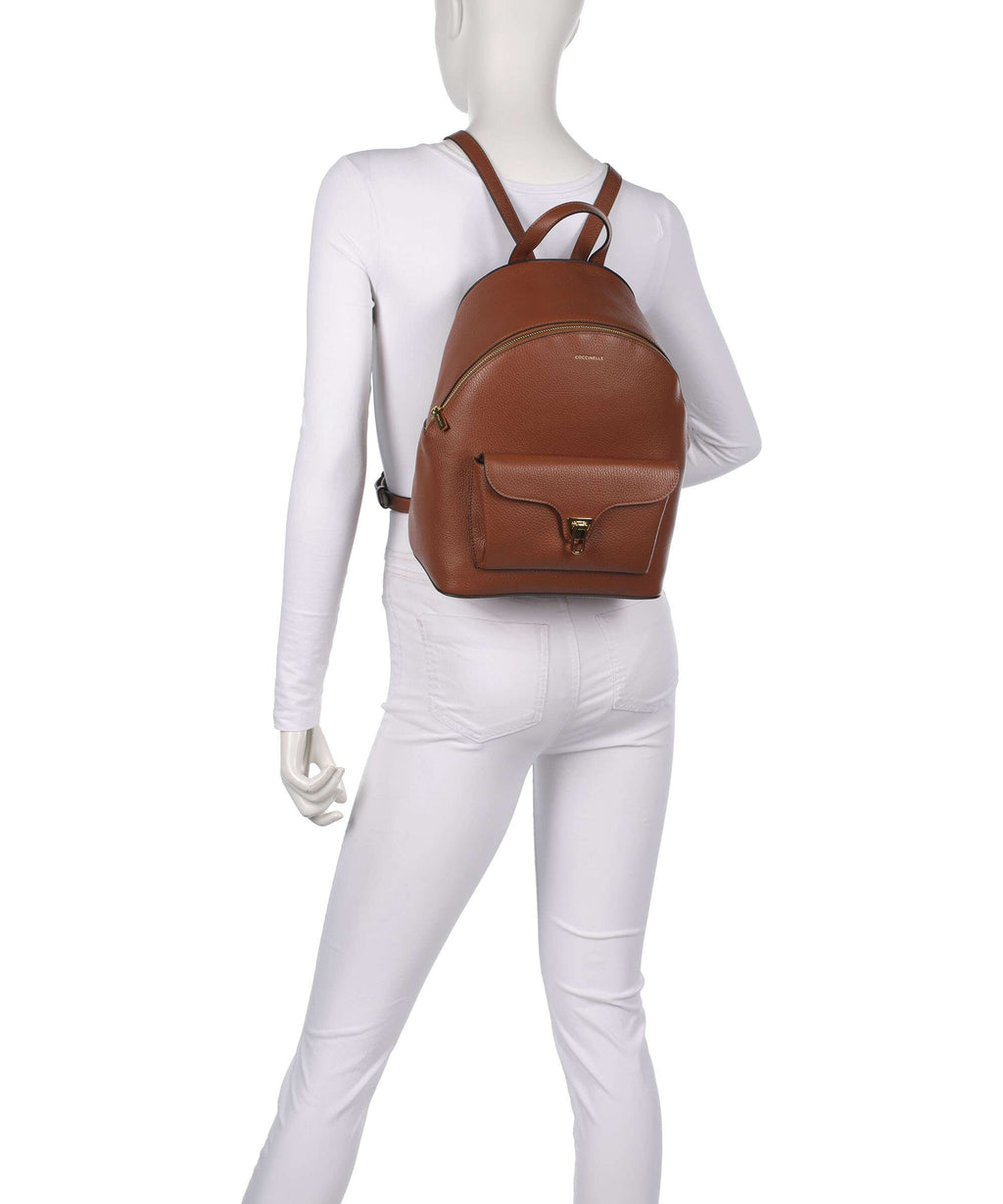 Coccinelle Beat Generation Backpack cognac