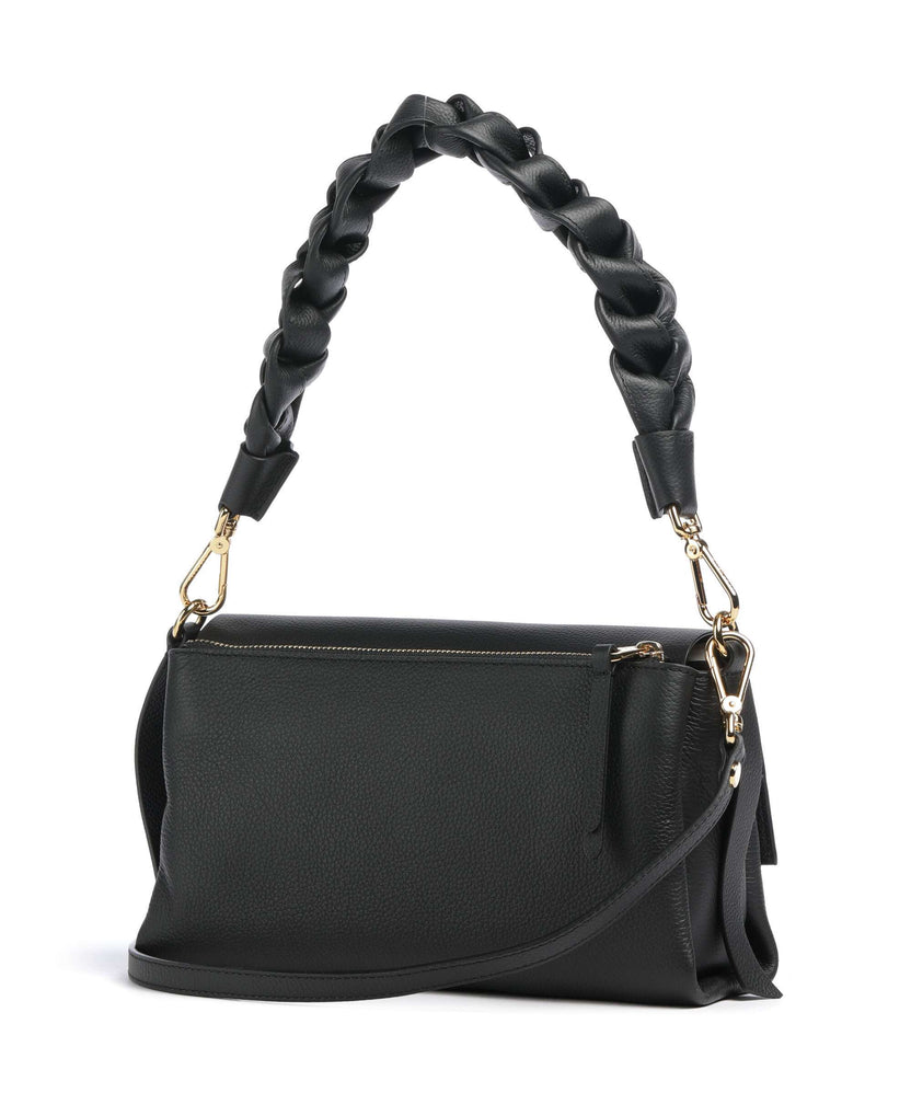 Coccinelle Boheme Grana Double Shoulder bag noir/cognac