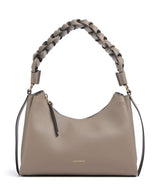 Coccinelle Boheme Grana Double Schultertasche warm taupe/rosette