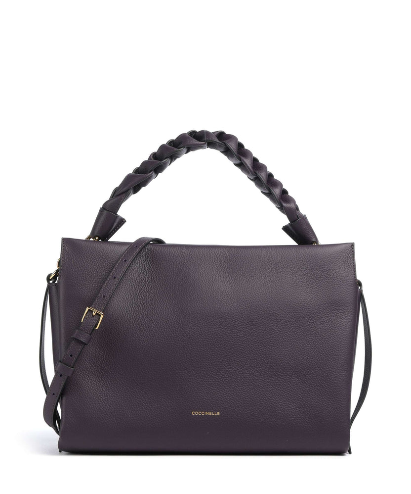 Coccinelle Boheme Grana Double Hobo bag prune/ribes