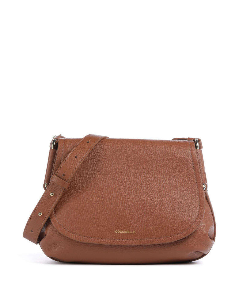 Coccinelle Rebekka Crossbody bag cognac