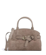 Coccinelle Sabine Suede Handtasche warm taupe