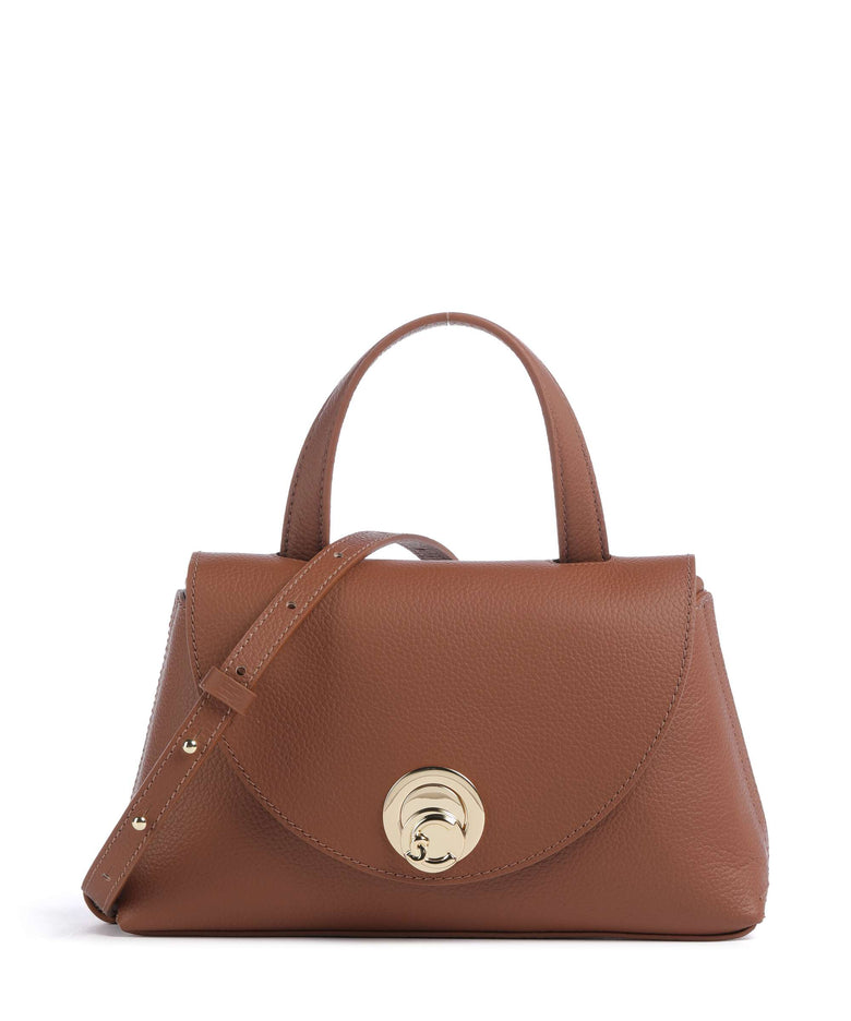 Coccinelle Nikla Handbag cognac/noir