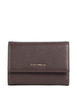 Coccinelle Metallic Soft Geldbörse brunette