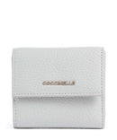 Coccinelle Metallic Soft Portefeuille snow