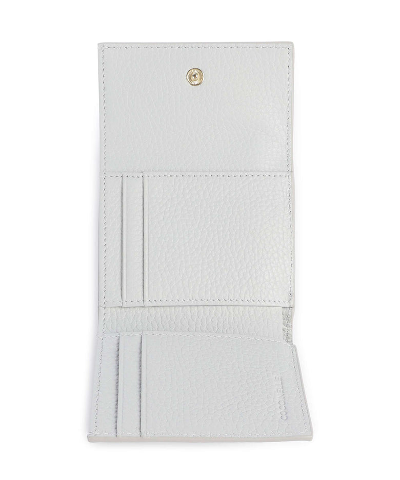 Coccinelle Metallic Soft Wallet snow