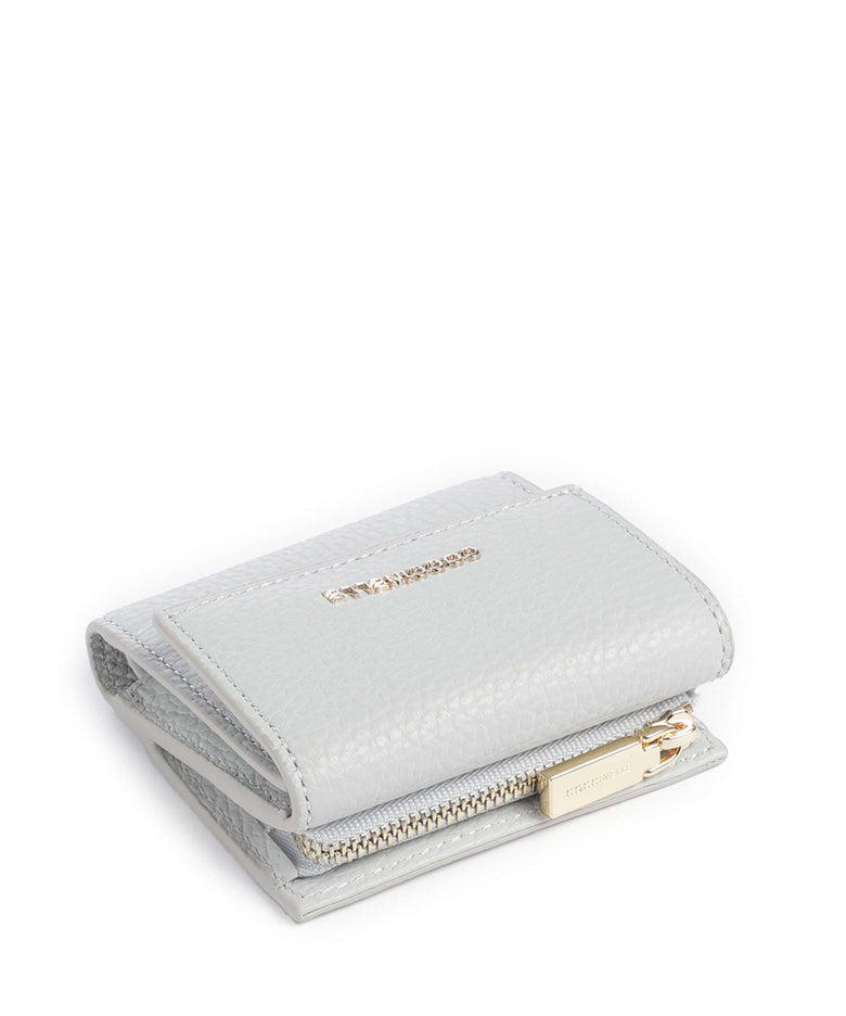 Coccinelle Metallic Soft Wallet snow