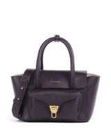 Coccinelle Beat Double Handtasche prune