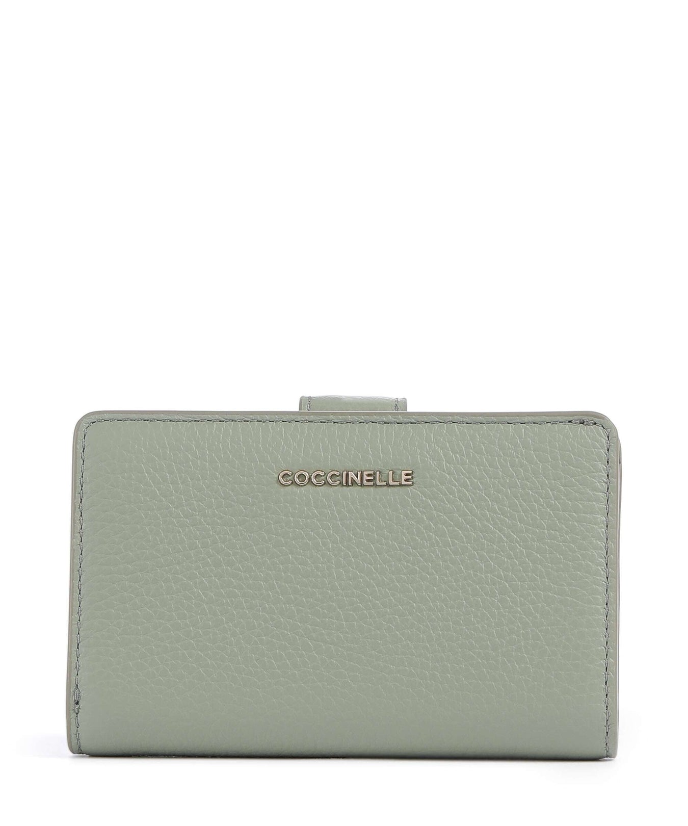 Coccinelle Metallic Soft Wallet greenery