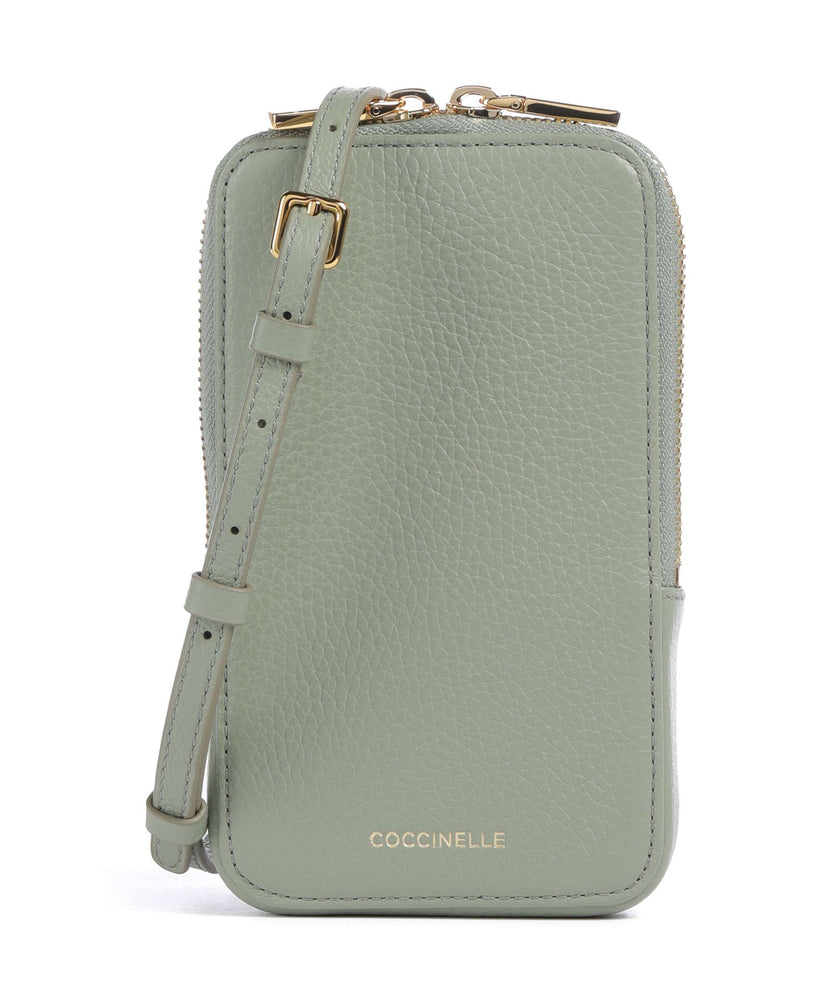 Coccinelle Flor Phone bag greenery