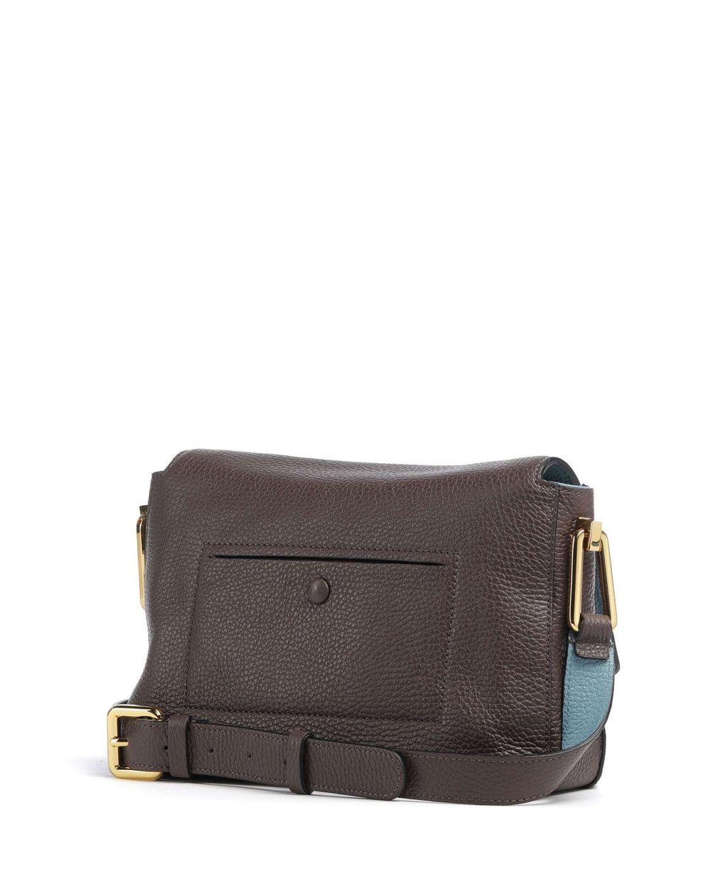 Coccinelle Liya Crossbody bag brunette/arctic blue