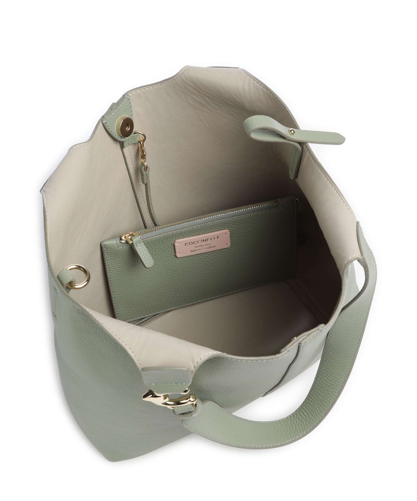 Coccinelle C-Easy Hobo bag greenery