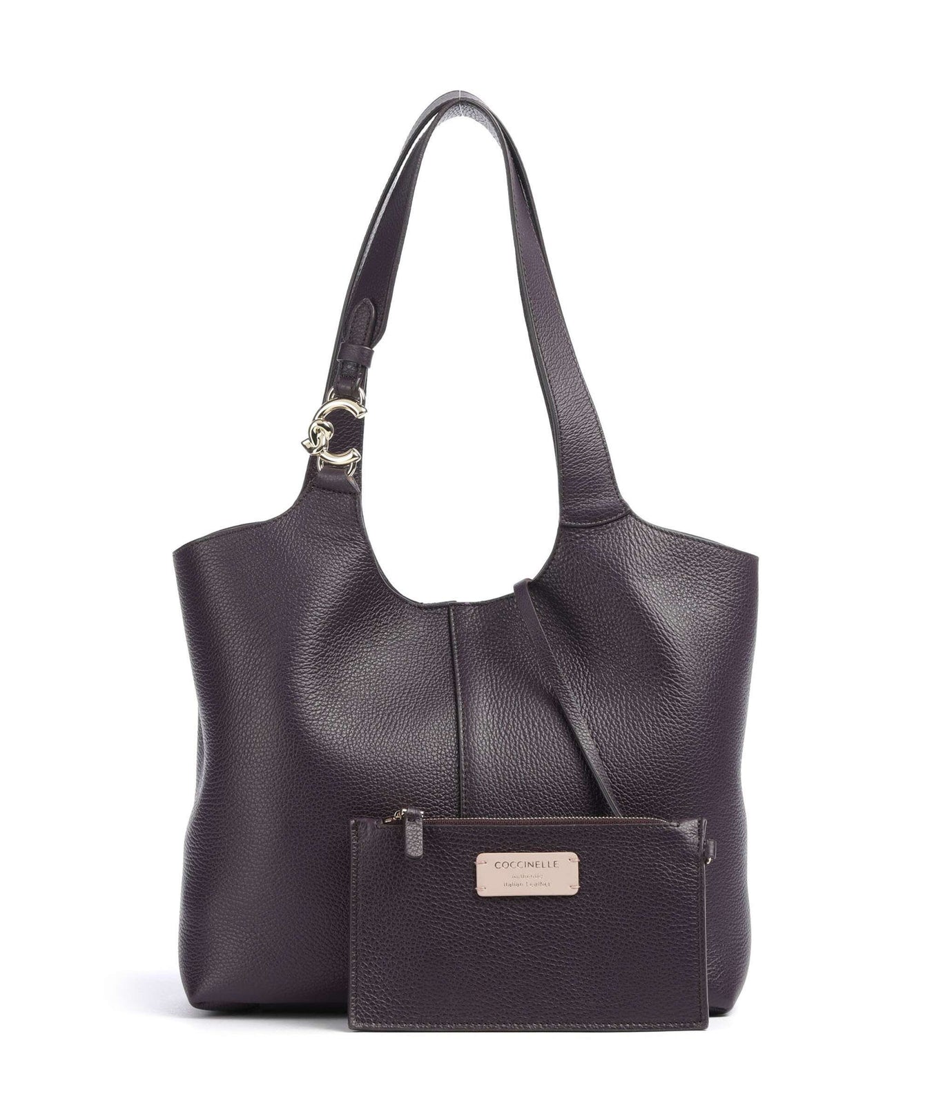 Coccinelle C-Easy Hobo bag prune