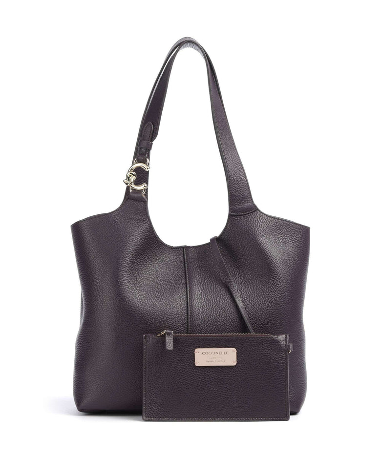 Coccinelle C-Easy Hobo bag prune