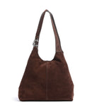 Coccinelle C-Easy Suede Beuteltasche brunette
