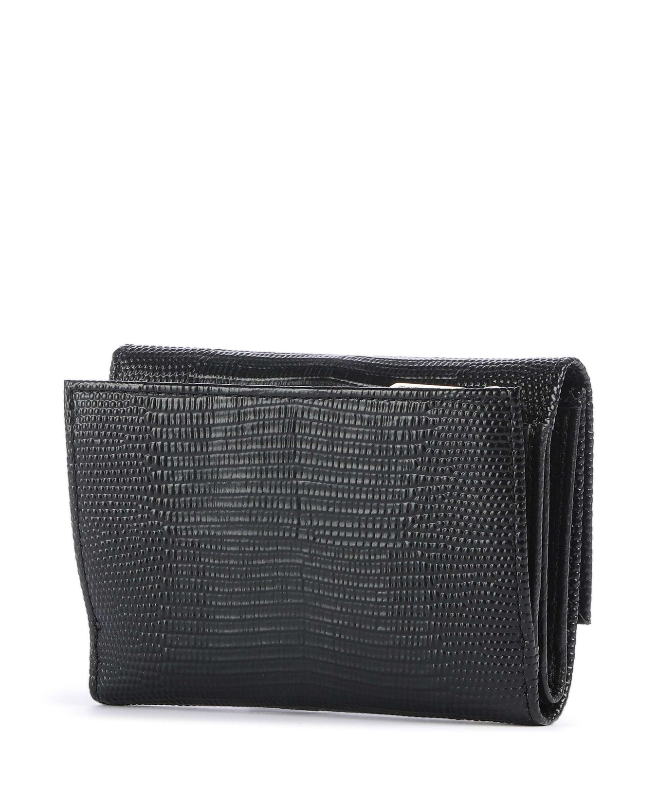 Coccinelle Metallic Lizard RFID Wallet noir