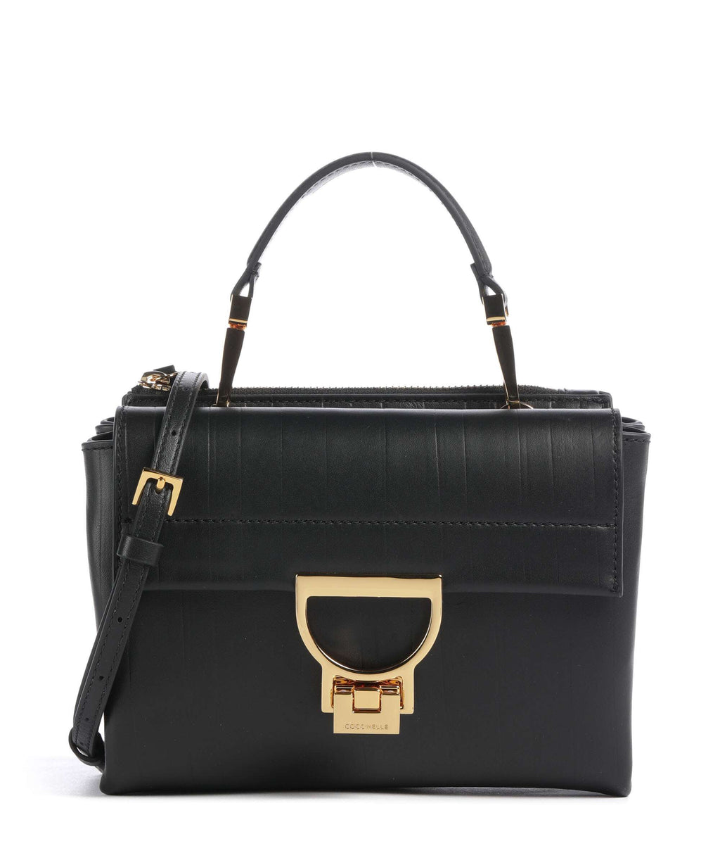 Coccinelle Arlettis Plisse Crossbody bag noir