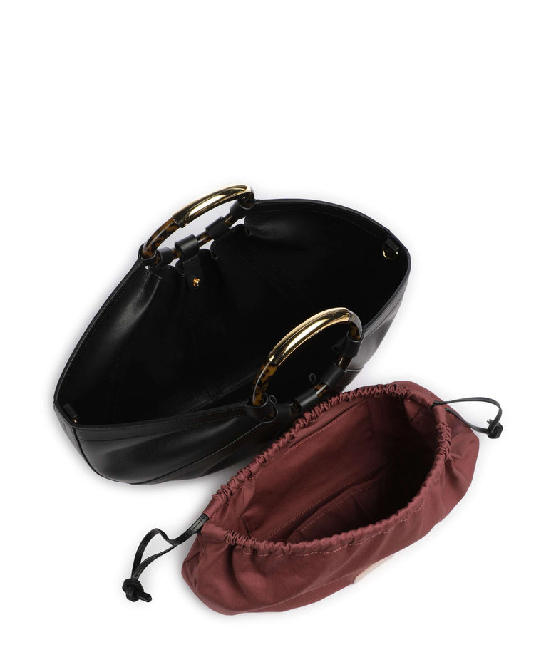 Coccinelle Shell Handbag noir