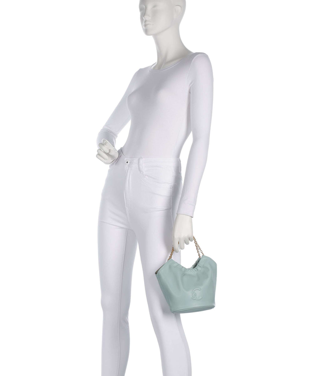 Coccinelle Smash Bucket bag aquamarine