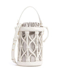 Coccinelle Koi Bucket bag pearl
