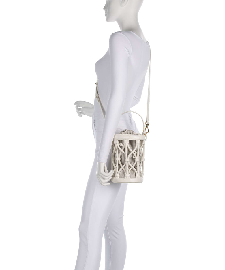 Coccinelle Koi Bucket bag pearl