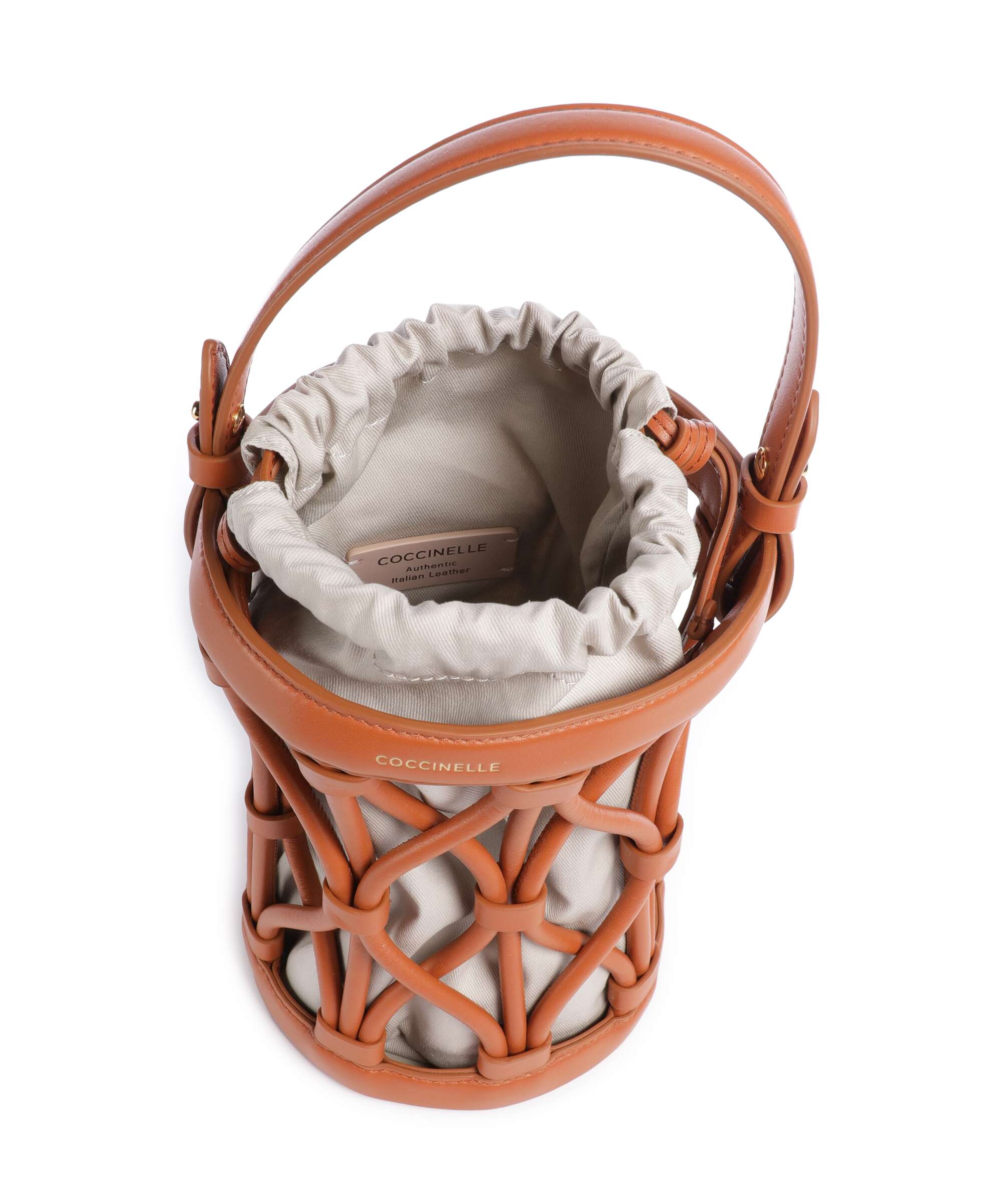 Coccinelle Koi Bucket bag crab