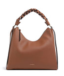 Coccinelle Boheme Grana Double Beuteltasche cognac/noir