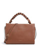 Coccinelle Boheme Grana Double Beuteltasche cognac/noir