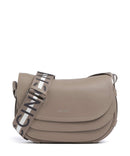 Coccinelle Raquel Schultertasche warm taupe/rosette