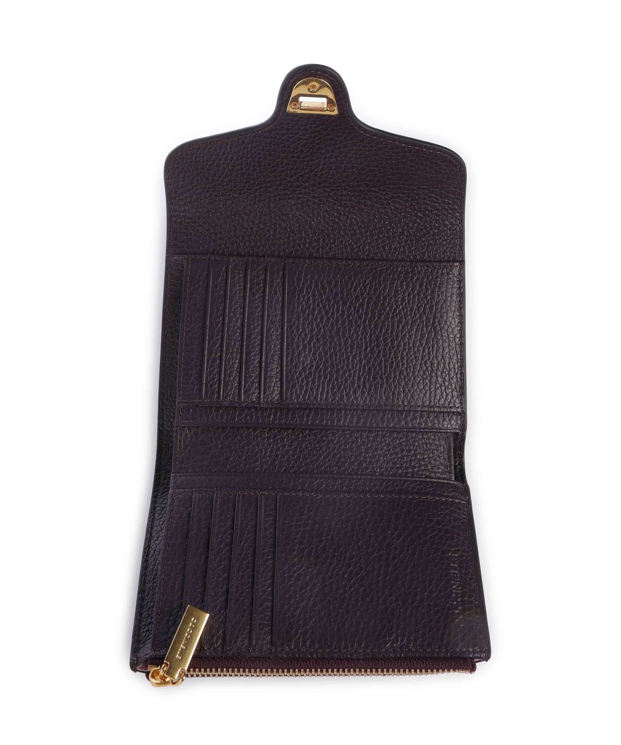 Coccinelle Beat Soft RFID Wallet prune