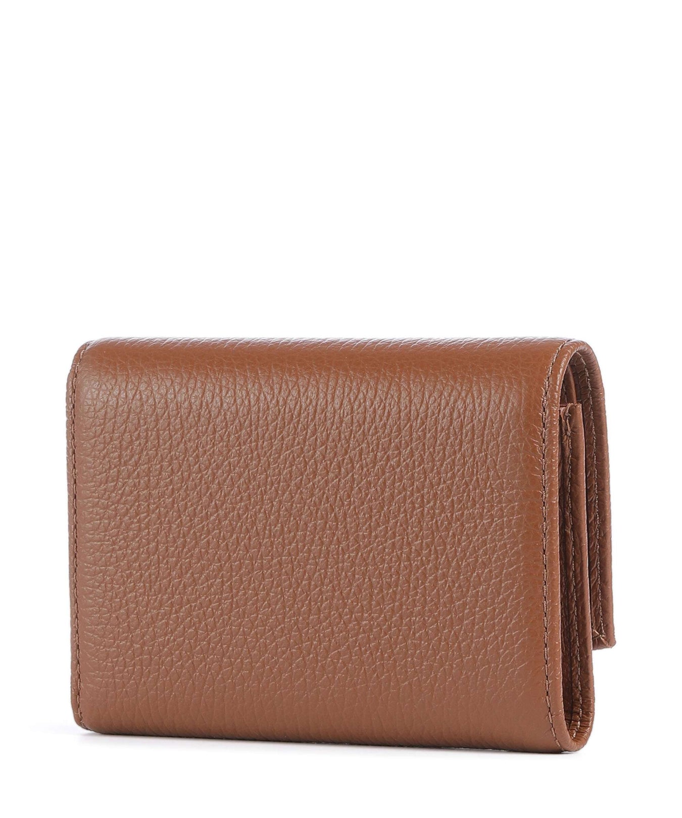 Coccinelle Metallic Soft RFID Wallet cognac