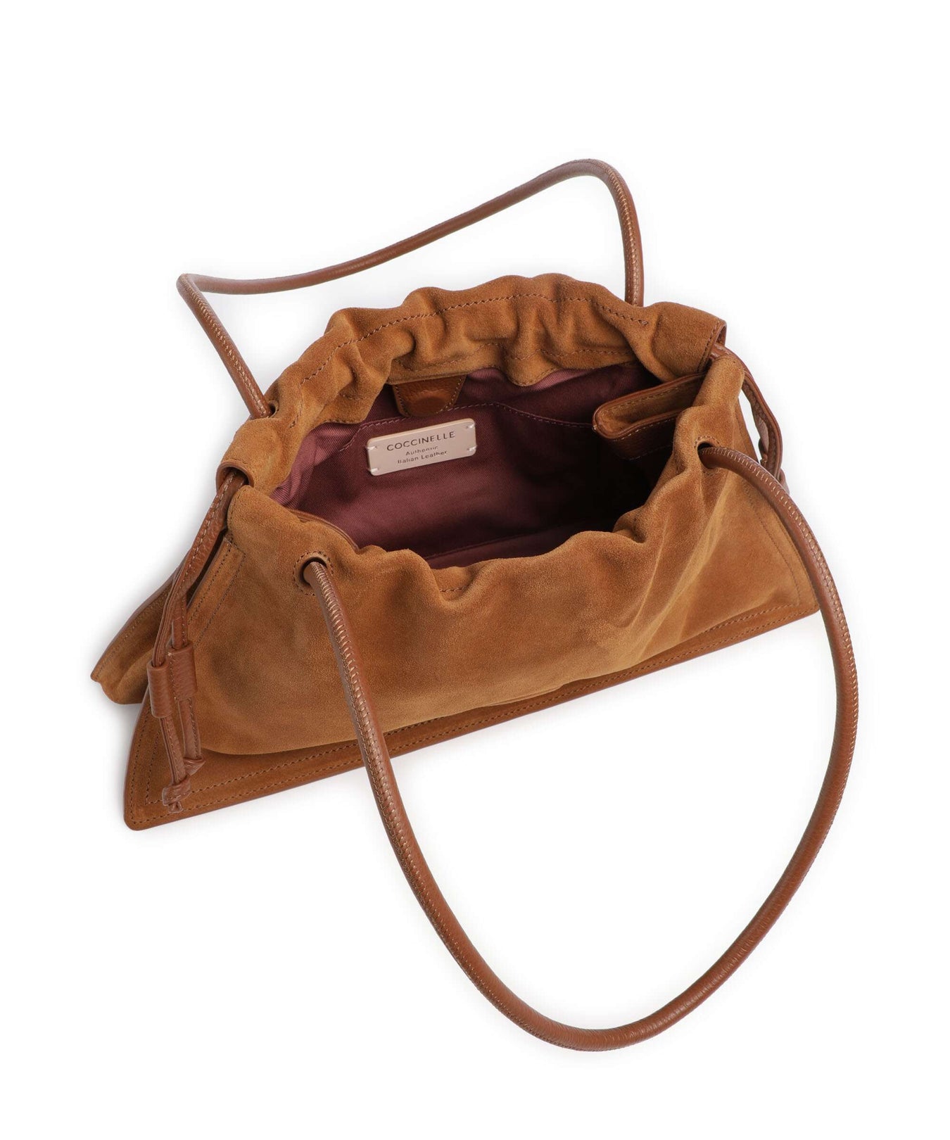 Coccinelle Dulse Bucket bag cognac