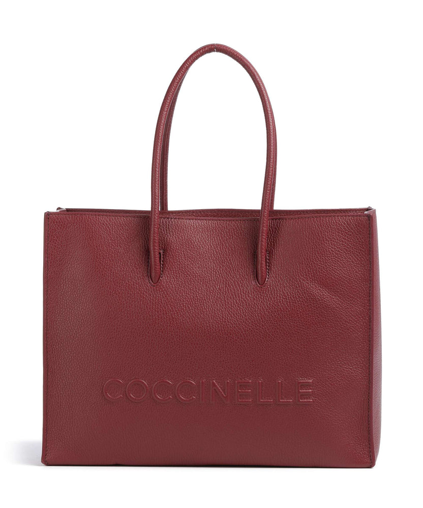 Coccinelle Myrtha Maxi Logo Tote bag ribes