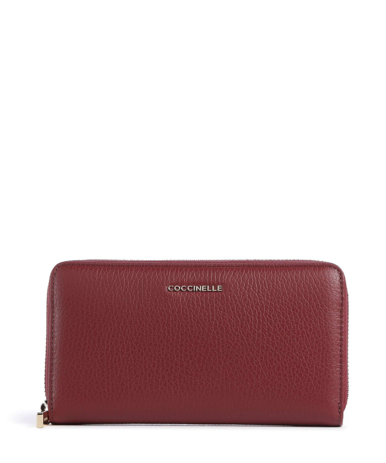 Coccinelle Metallic Soft Wallet ribes