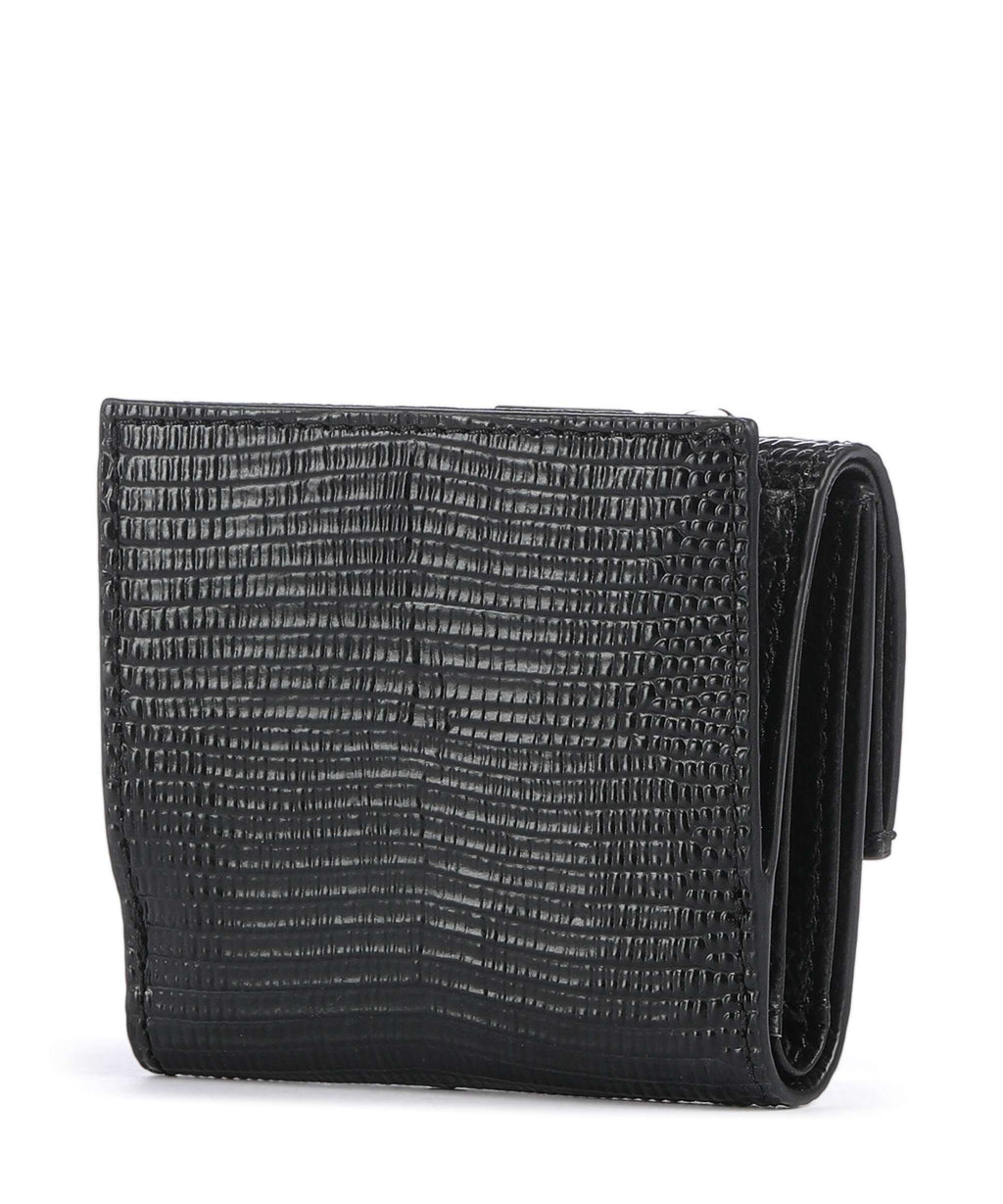 Coccinelle Metallic Lizard Wallet noir