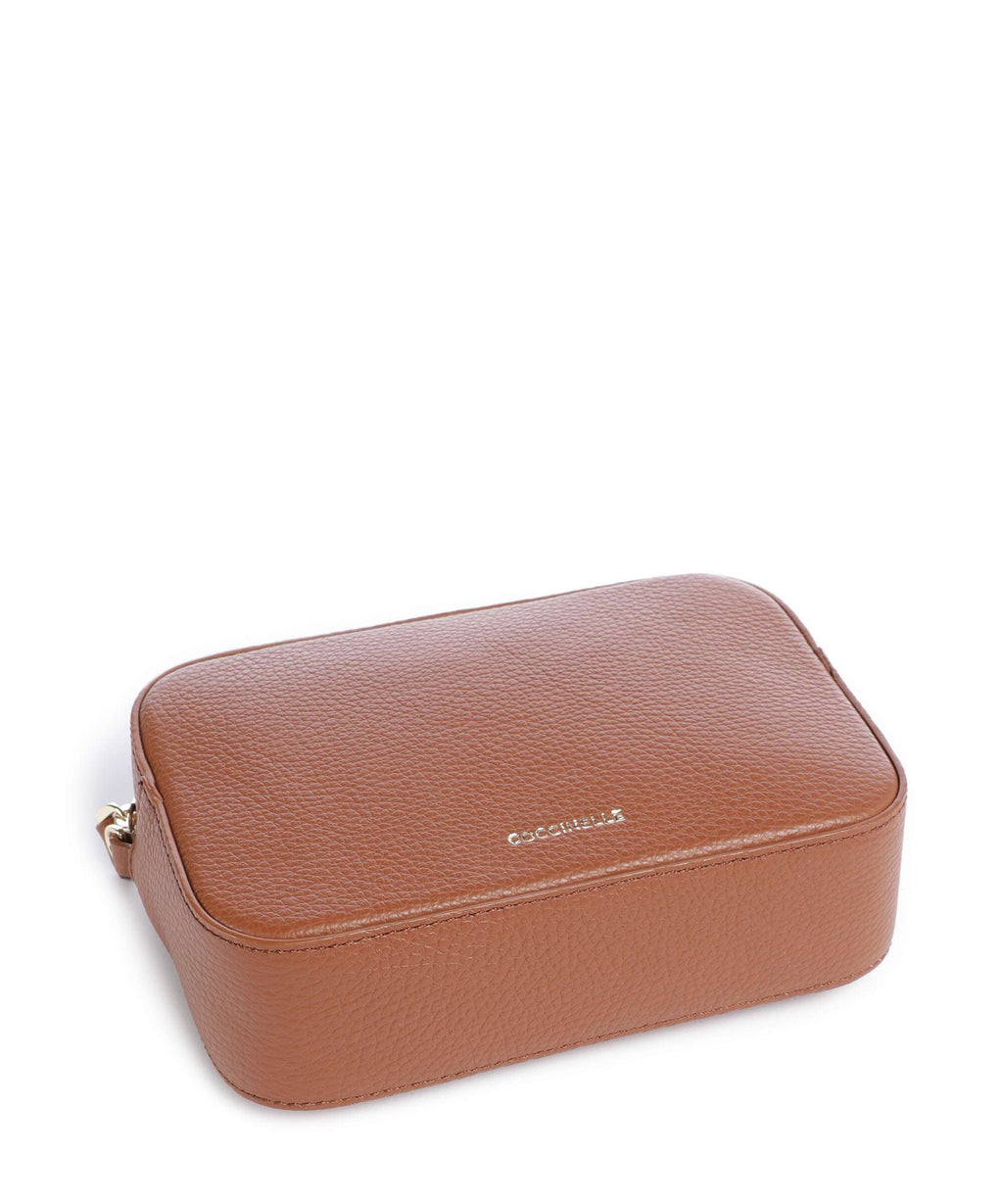 Coccinelle Tebe Crossbody bag cognac