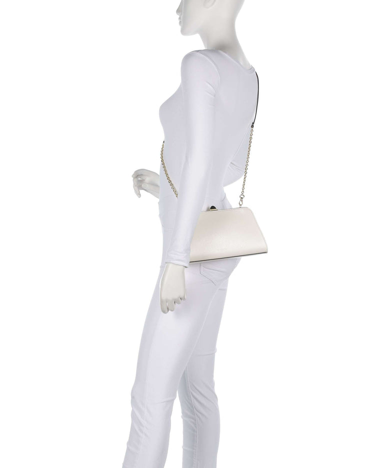 Coccinelle Liv Calf Crossbody bag pearl