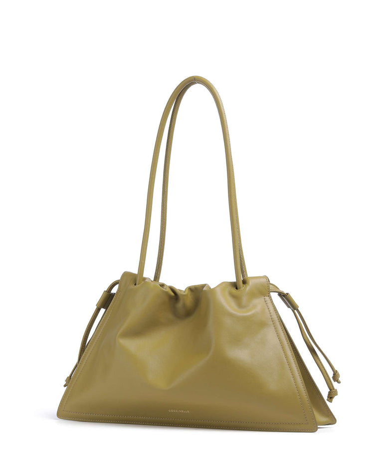 Coccinelle Dulse Bucket bag seagrass