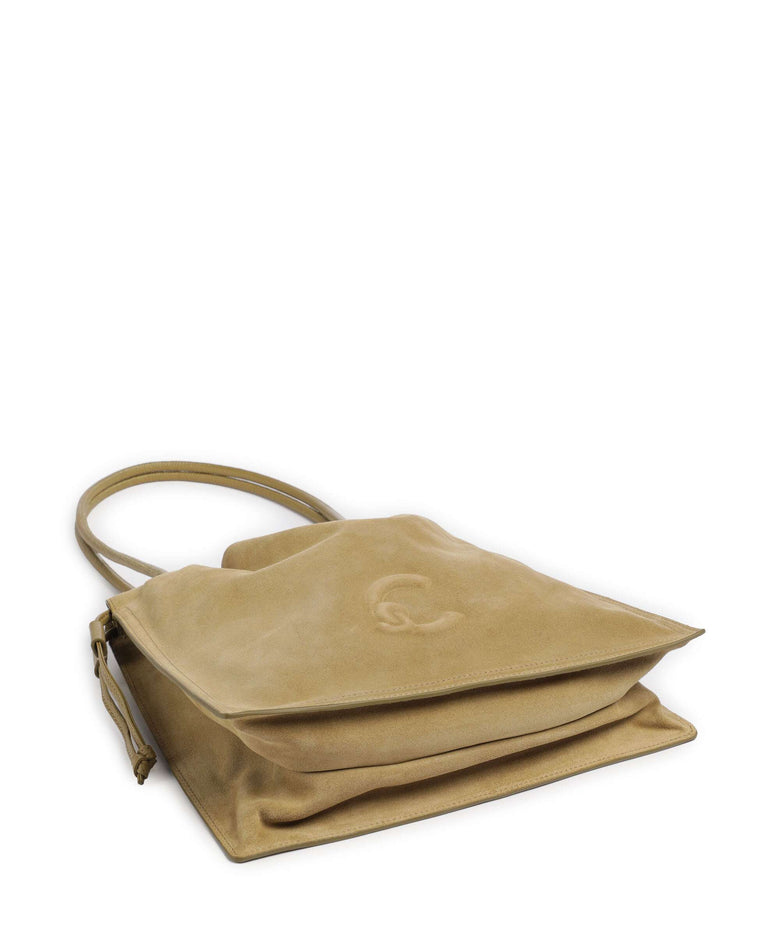 Coccinelle Dulse Bucket bag seagrass