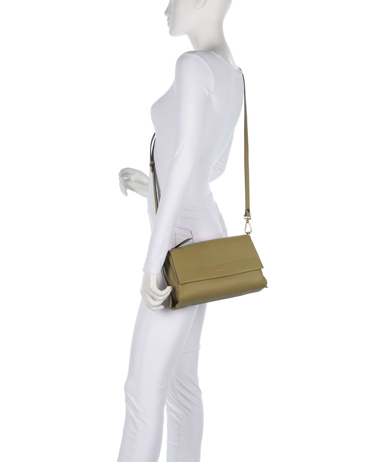 Coccinelle Boheme Grana Double Shoulder bag seagrass/sandshell